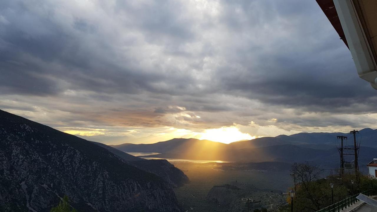 Όμορφο Διαμερισμα Με Δυο Κρεβατοκάμαρες Delphi Exterior foto